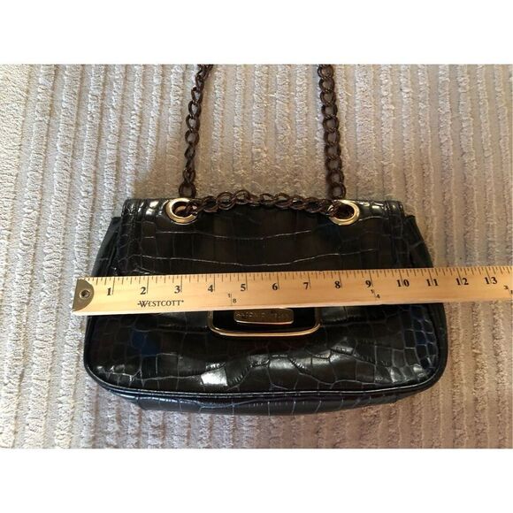 Antonio Melani Croc Chain Shoulder Bag - Picture 10 of 16